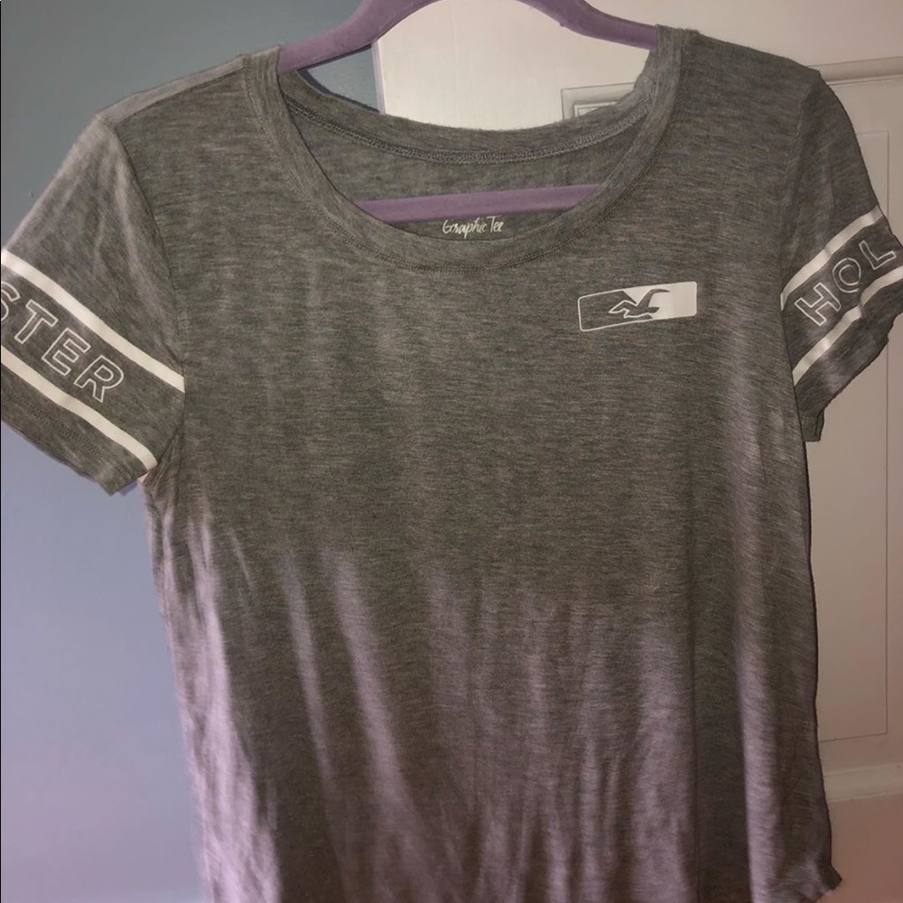 Hollister grey T-shirt!! XS-M